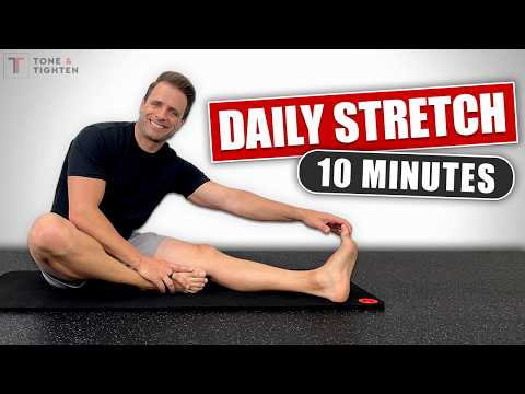 10 Minute Total Body Stretch | Daily Flexibility Routine for Beginners